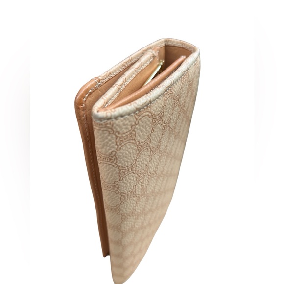 CELINE MACADAM Triomphe Vintage Leather Wallet - Picture 4 of 7